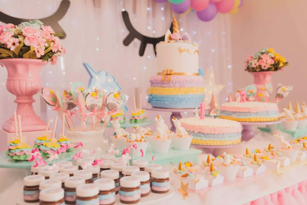 mesa de dulces para cumpleaños